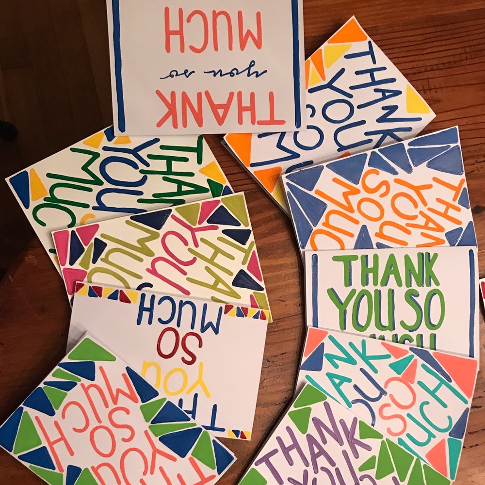 made to order hand-painted cards!